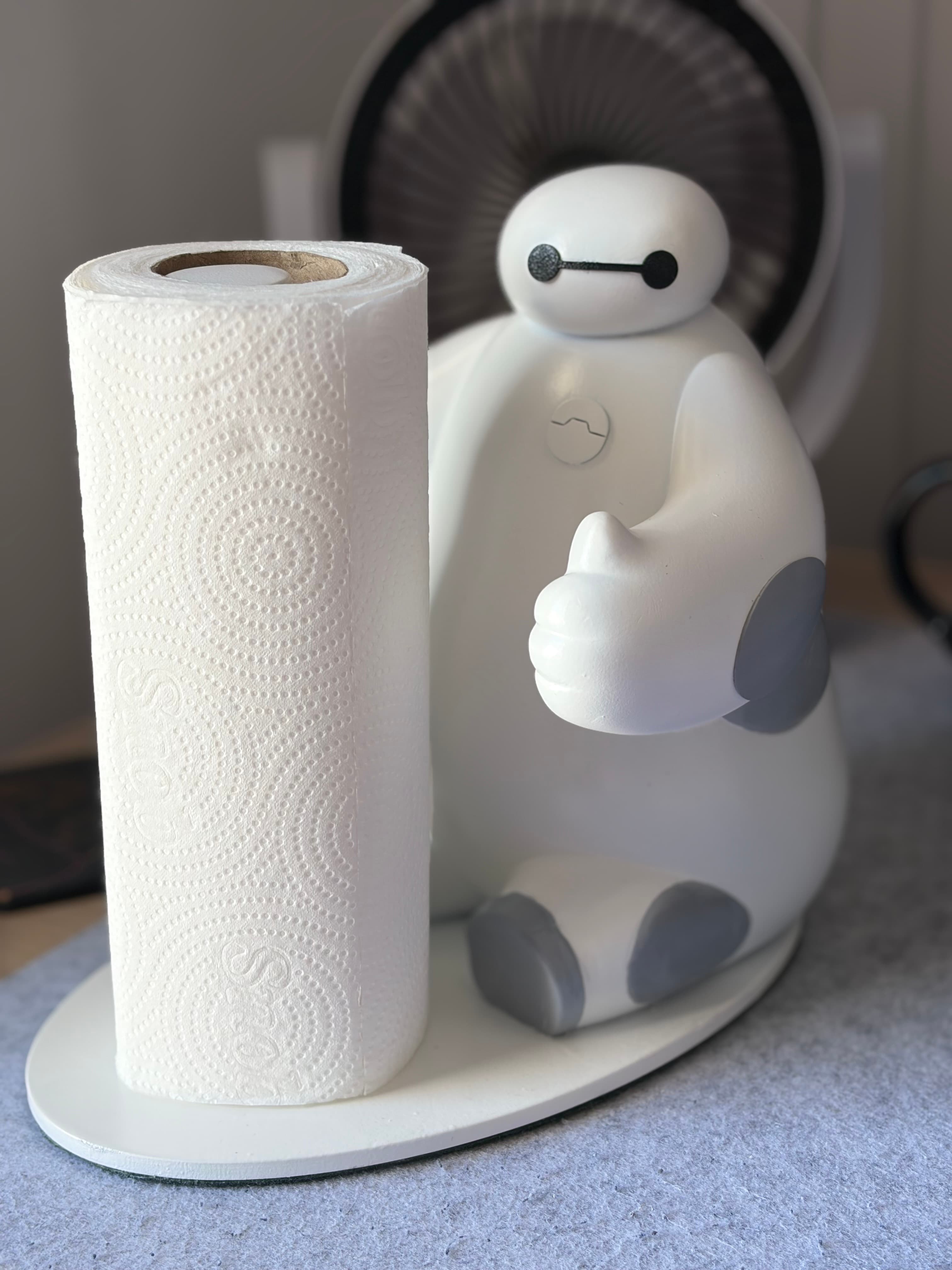 Porta Papel Toalha - Baymax